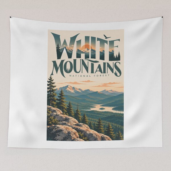 Item preview, White Mountains New Hampshire National Forest Panorama designed and sold by Aryabek.