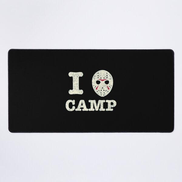Item preview, I Love Camp Retro Hockey Mask Horror designed and sold by AdelleEmm53.