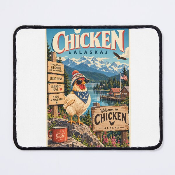 Item preview, Chicken Alaska Mountain Wilderness and Frontier Town designed and sold by Aryabek.