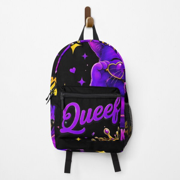 Item preview, queef queen cat crown purr funny lgbtq pride designed and sold by hugoinkcoast.