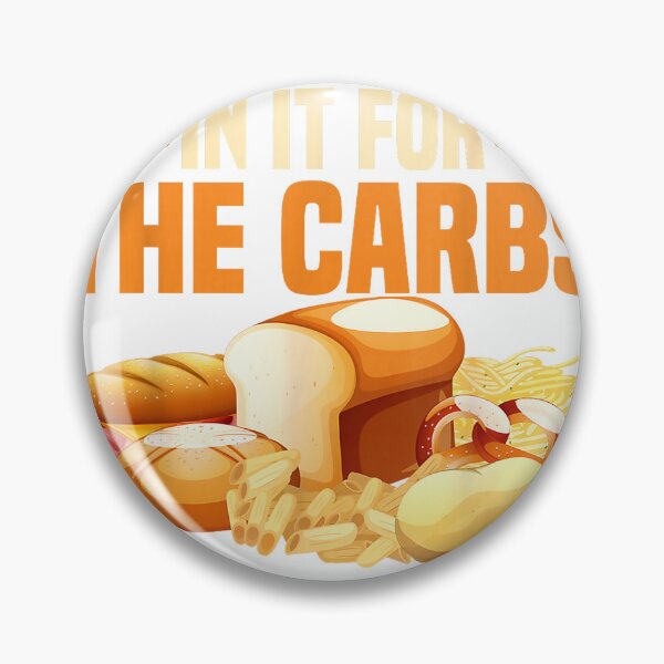 Item preview, in It for The Carbs  Turkey Trot Thanksgiving Running T-Shirt designed and sold by Winkmark.
