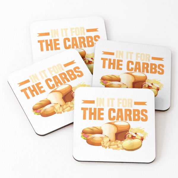 Artikelvorschau, „In It for The Carbs“-T-Shirt für den Thanksgiving-Lauf entworfen und verkauft von Winkmark.