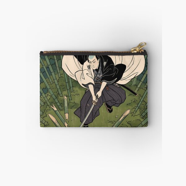 Item preview, Samurai Swordsman in Bamboo Forest Grove designed and sold by TokyoUkiyoHouse.