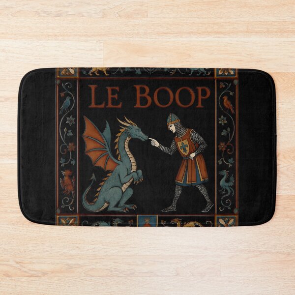Item preview,  Le Boop Dragon - Funny Knight And Dragon designed and sold by abderrazak barahou.