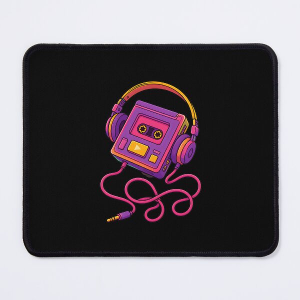 Item preview, retro mixtape cassette tape pencil heart shape music lover designed and sold by hugoinkcoast.