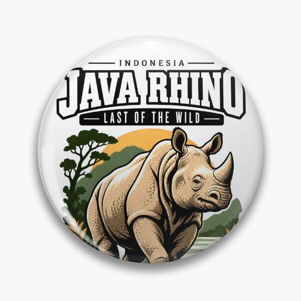 Artikelvorschau, Java-Nashorn – Letztes der Wildnis entworfen und verkauft von Ahsacom.