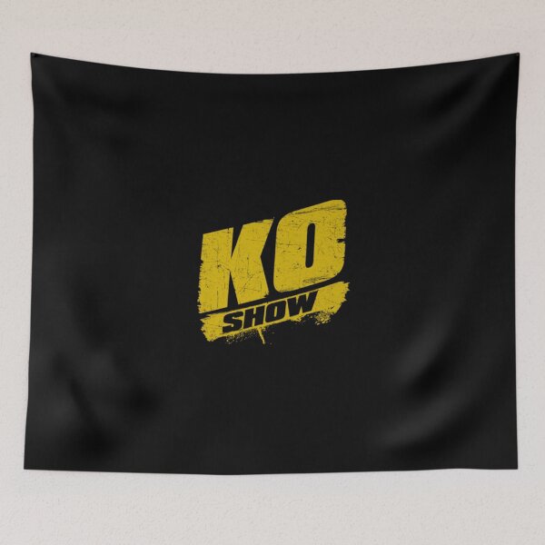 Item preview, Distressed Yellow Combat Knockout Show Typography designed and sold by AlessanDicki67.