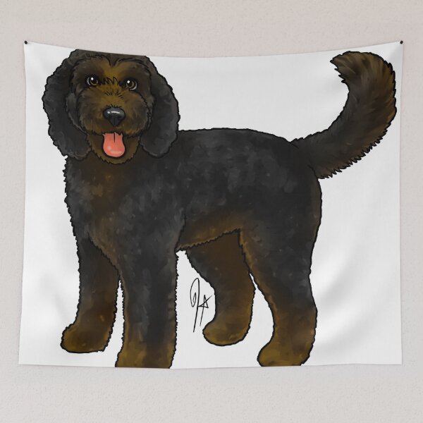 Item preview, Perro_Personalizado_Bailey_Bernadoodle designed and sold by Jennifer Stolzer.