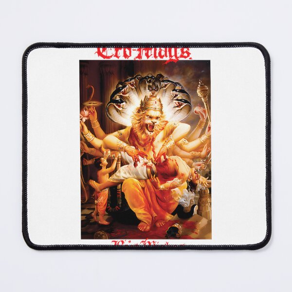 Item preview, Cro Mags Best Wishes Narasimha Hindu Mythology Inspired Design designed and sold by grahambra.