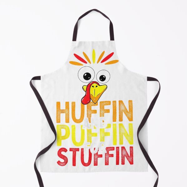 Item preview, Huffin and Puffin for Stuffin Funny Thanksgiving Turkey Trot T-Shirt designed and sold by gidget-gadget.