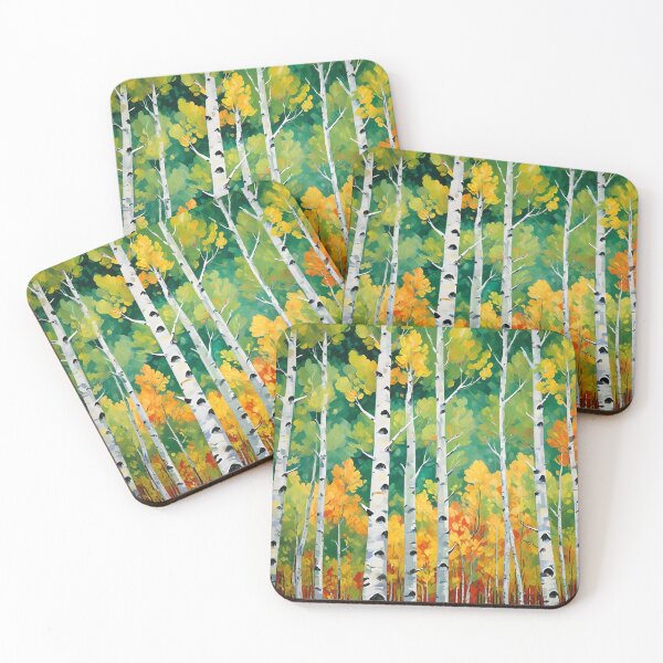 Item preview, Golden Trail Through the Aspens designed and sold by tambanow.