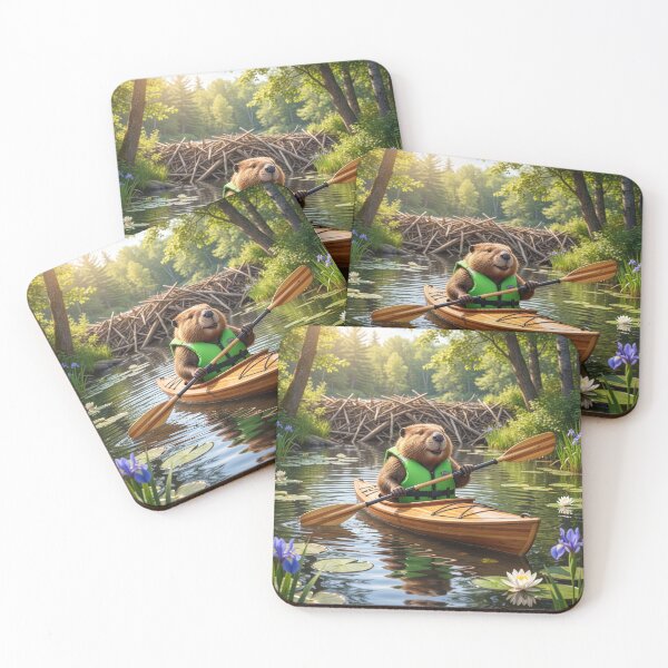 Item preview, Safety Conscious Beaver Surveys His Bailiwick designed and sold by Tridentulus.