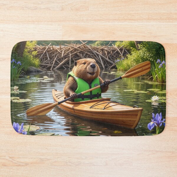 Item preview, Safety Conscious Beaver Surveys His Bailiwick designed and sold by Tridentulus.