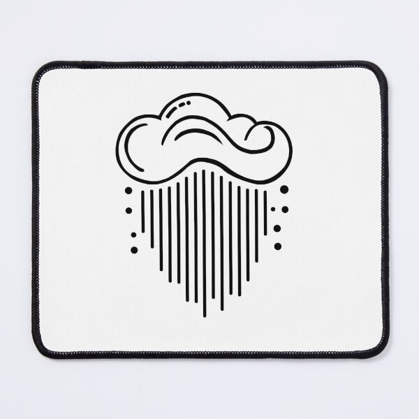 Item preview, Abstract rain lines – Minimalist design designed and sold by SivaroStudio.