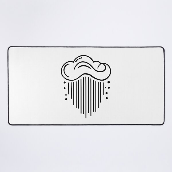 Item preview, Abstract rain lines – Minimalist design designed and sold by SivaroStudio.