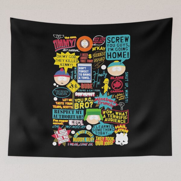 Item preview, South Park Movie Quotes Meme designed and sold by helmoDsg.