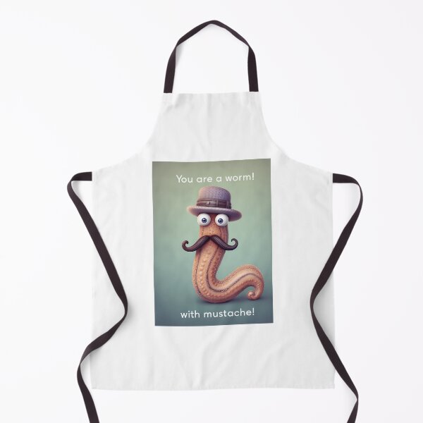 Artikelvorschau, Du bist ein Wurm mit Schnurrbart entworfen und verkauft von hcr-onan.