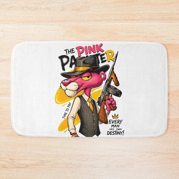 Item preview, Pink Gangster Panther with Tommy Gun designed and sold by Sunshinejavr.