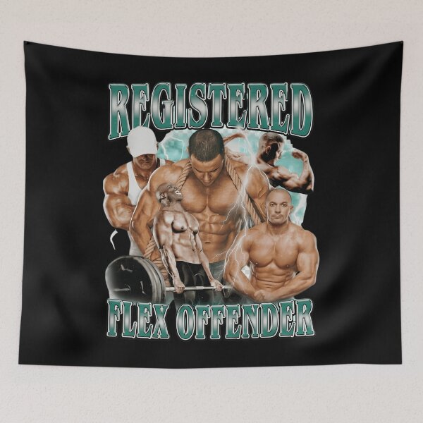 Item preview, Registered Flex Offender Gym  designed and sold by SummerDream91.