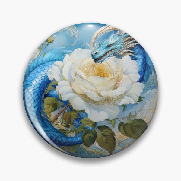 Item preview, Dragon and Roses designed and sold by Katherine Anne Michelle Minerva.
