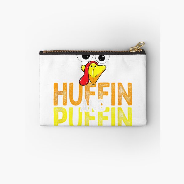 Item preview, Huffin and Puffin for Stuffin Funny Thanksgiving Turkey Trot T-Shirt designed and sold by gidget-gadget.