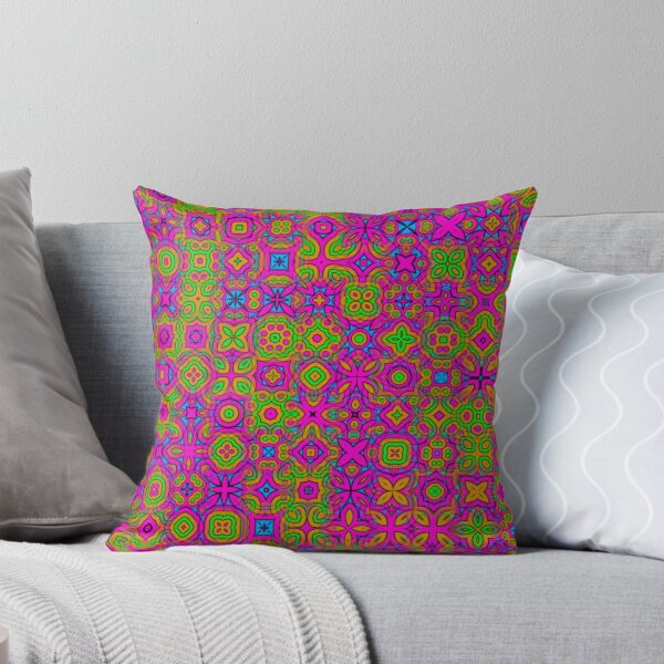 Item preview, Neon Kaleidoscope | Psychedelic Geometric Mandala Art designed and sold by Lunar-Lisa.