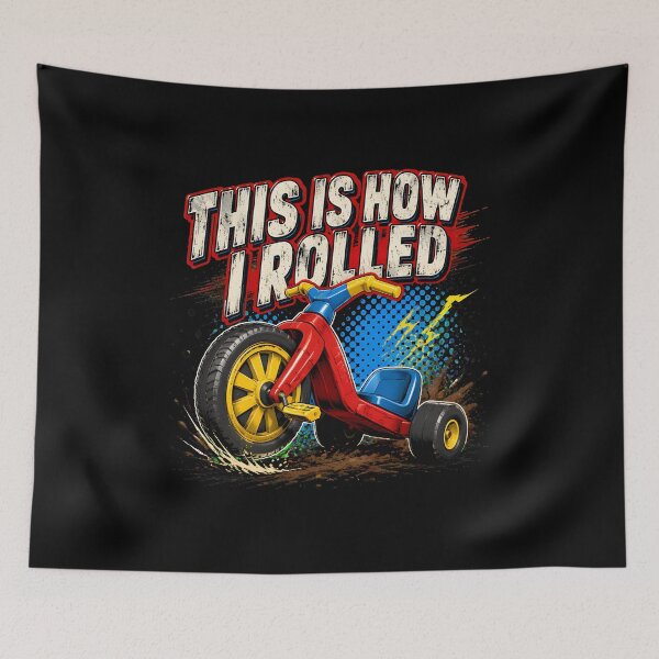 Item preview, this is how i rolled vintage big wheel tricycle retro designed and sold by Lockcownmz.