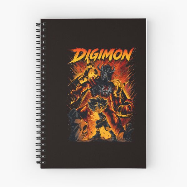 Item preview, Digimon Fiery Monster Battle Art designed and sold by CatiaStudio.
