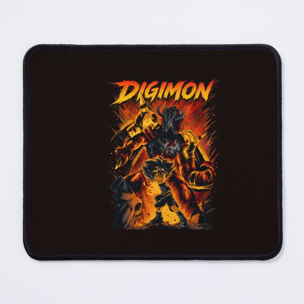 Item preview, Digimon Fiery Monster Battle Art designed and sold by CatiaStudio.