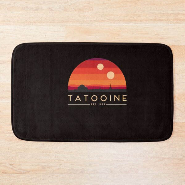Item preview, Tatooine Desert Planet Retro Sunset Art designed and sold by CatiaStudio.