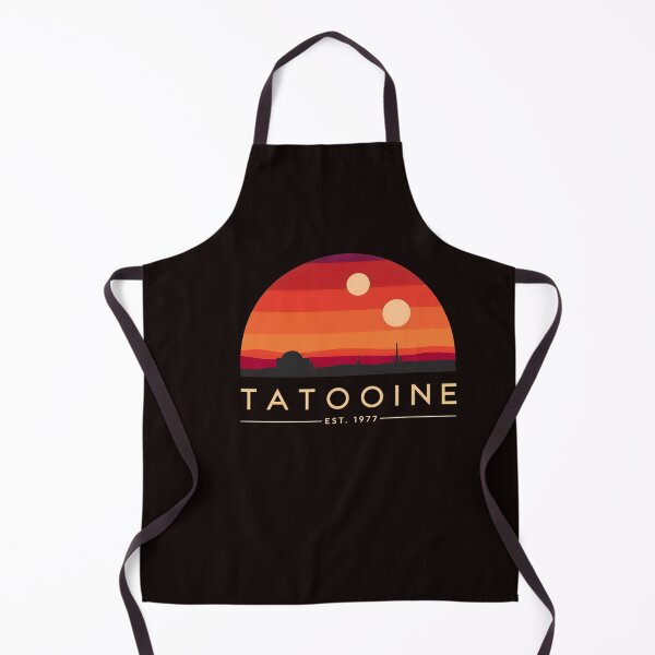 Item preview, Tatooine Desert Planet Retro Sunset Art designed and sold by CatiaStudio.