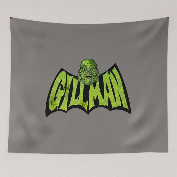 Item preview, Gill Man Creature Monster Logo Horror-34 designed and sold by BektasCerik.