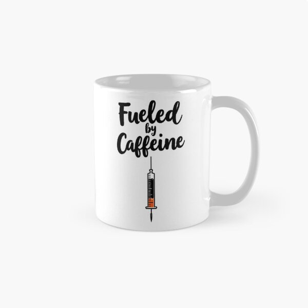 Item preview, Fueled by Caffeine Coffee Addict Humor designed and sold by epic-phrases.