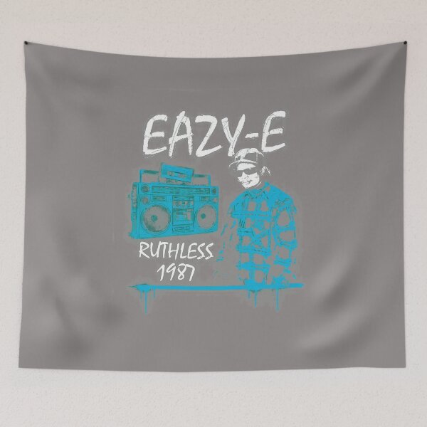 Item preview, EAZY-E Stencil Portrait Rap Music T-Shirt-92 designed and sold by danilokreb.