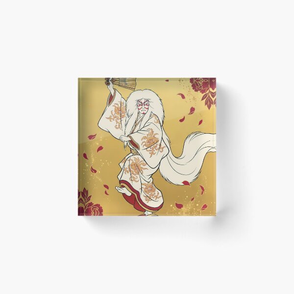 Item preview, Japanese Kabuki Renjishi Dancer Ukiyo-e designed and sold by TokyoUkiyoHouse.