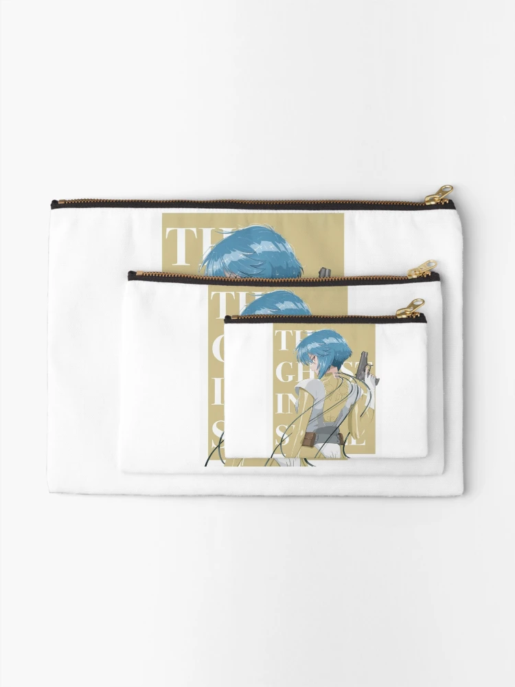 Thumbnail 2 of 4, Zipper Pouch, Ghost In The Shell designed and sold by WhimsySpore.