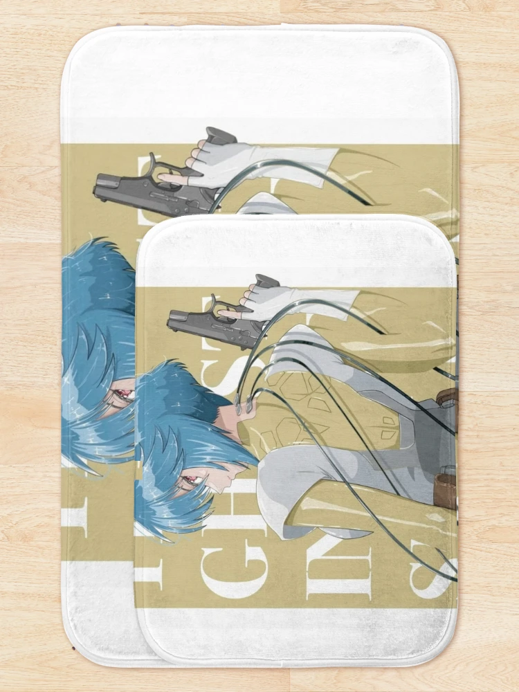 Thumbnail 5 of 6, Bath Mat, Ghost In The Shell designed and sold by WhimsySpore.