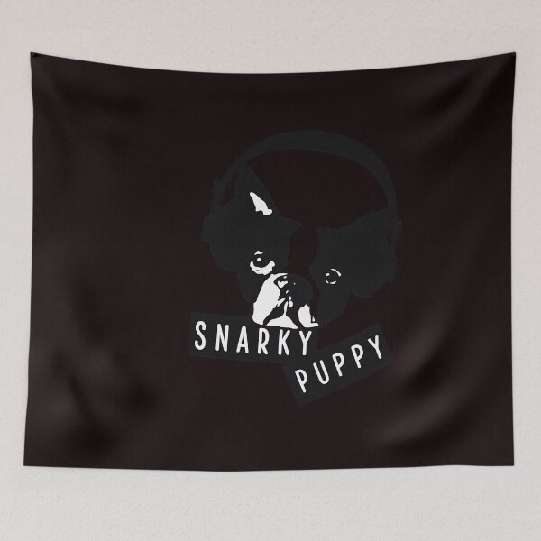 Item preview, Snarky Puppy Boston Terrier Headphones Music Fan Art designed and sold by CuteartBySakura.