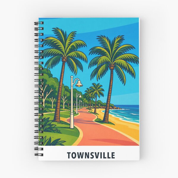 Item preview, Townsville The Strand Palm-Lined Waterfront designed and sold by Print My Town.