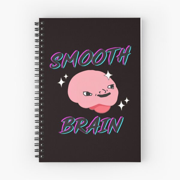 Item preview, Smooth Brain Funny Meme Art designed and sold by CuteartBySakura.