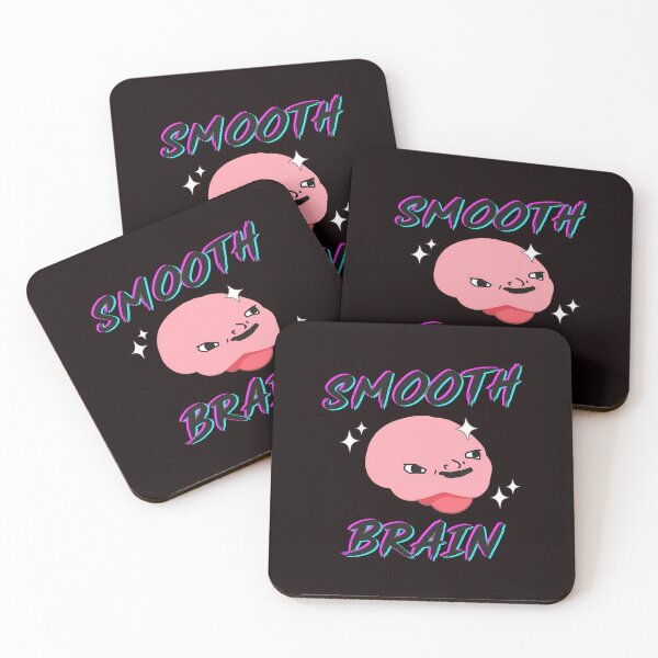 Item preview, Smooth Brain Funny Meme Art designed and sold by CuteartBySakura.