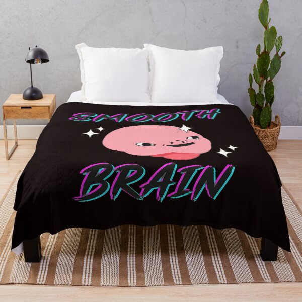Artikelvorschau, Smooth Brain Lustige Meme-Kunst entworfen und verkauft von CuteartBySakura.