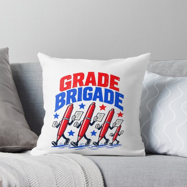 Item preview, Funny Grade Brigade Teacher Grading Humor Art designed and sold by elderberry.