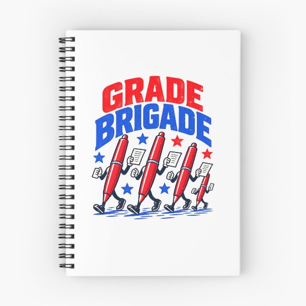 Item preview, Funny Grade Brigade Teacher Grading Humor Art designed and sold by elderberry.