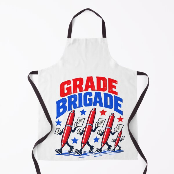 Item preview, Funny Grade Brigade Teacher Grading Humor Art designed and sold by elderberry.