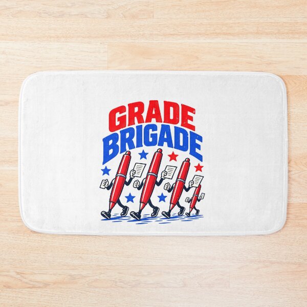 Item preview, Funny Grade Brigade Teacher Grading Humor Art designed and sold by elderberry.