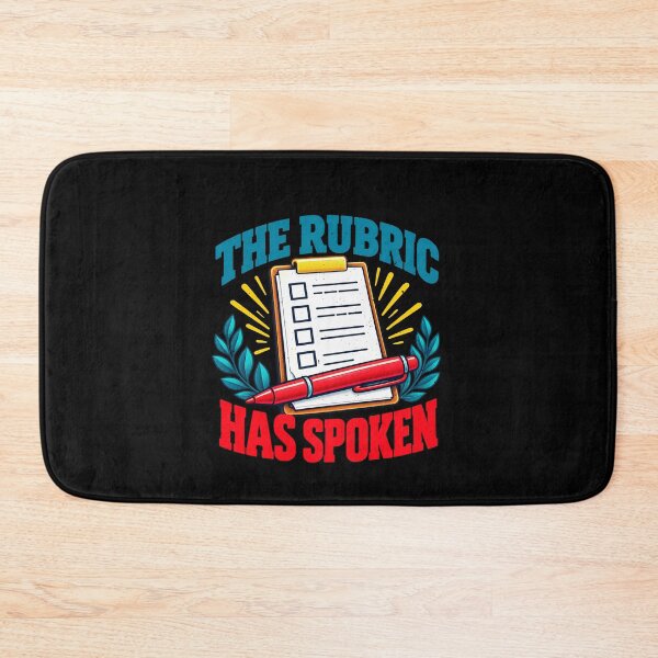 Item preview, Funny Rubric Has Spoken Checklist Humor Art designed and sold by elderberry.