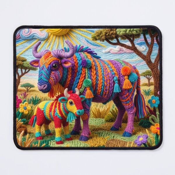 Item preview, Yarn Gnu and Yarn Calf designed and sold by Tridentulus.