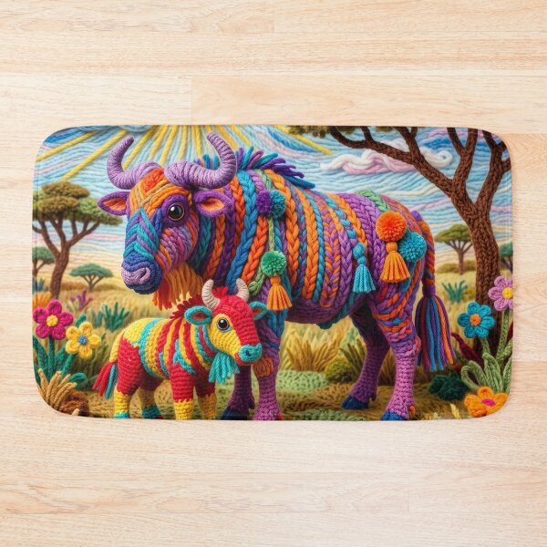 Item preview, Yarn Gnu and Yarn Calf designed and sold by Tridentulus.