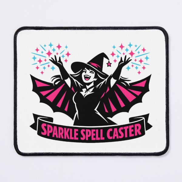 Item preview, Sparkle Spell Caster - Witch Magic Fantasy designed and sold by SidTastic .